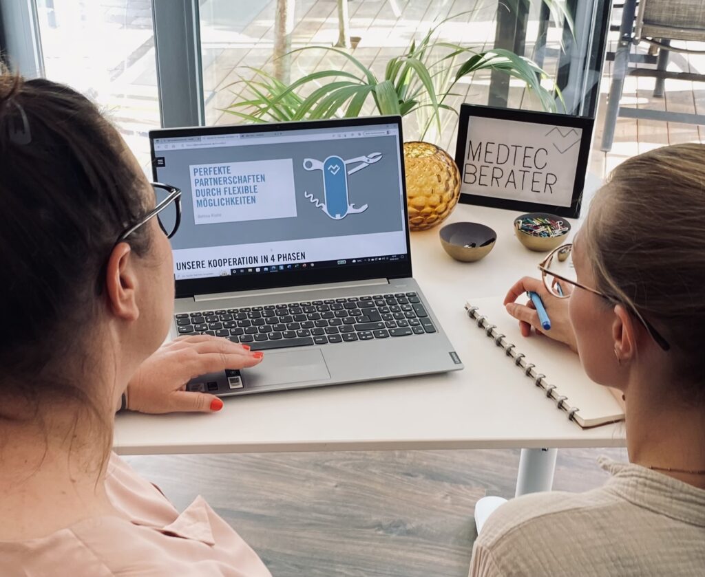 Bettina Klatte (links) und Sarah Koller (rechts)